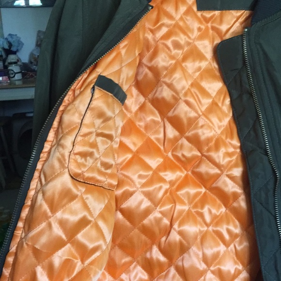 No Name Green Zippered Short Jacket - Picture 3 of 4